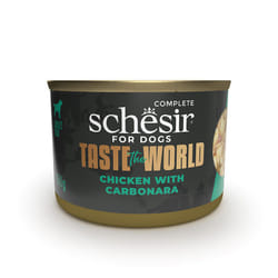 Schesir 22115003 Cheese, Chicken, Egg, Pasta, Pea, Pork Adult 150 g