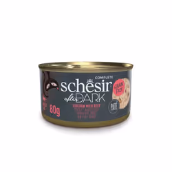 Schesir 21142203, Adult, Any breed, Beef, Chicken, 80 g, Grain free