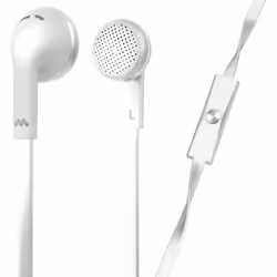 MySound Speak Flat Earbuds wired White - Additional view 3