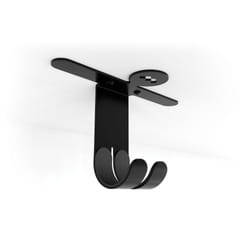 Meliconi 489004 bicycle holder Outdoor bicycle holder Ceiling-mounted Black
