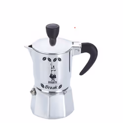 Bialetti Break, Moka pot, Aluminium, Aluminium, 3 cups, Break, 1 pc(s)