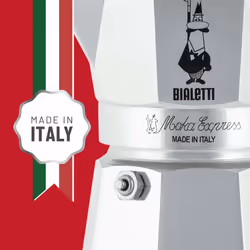 Bialetti Moka Express Moka pot 0.2 L Aluminium, Black - Additional view 4