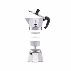 Bialetti Moka Express Moka pot 0.2 L Aluminium, Black - Additional view 8