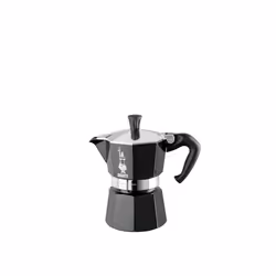 Bialetti Moka Express, Moka pot, Black, Aluminium, 6 cups, CE, 1 pc(s)