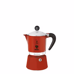 Bialetti Rainbow, 0.06 L, Aluminium, Thermoplastic, Red, 140 mm, 6.2 cm