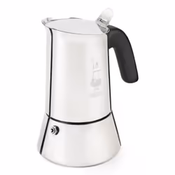 Bialetti Venus box, Moka pot, 0.1 L, Silver, Stainless steel, 2 cups, Polypropylene (PP)