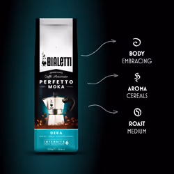 Bialetti Perfetto Moka Decaf 250 g