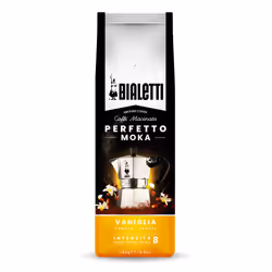 Bialetti Perfetto Moka Vaniglia, 250 g, Medium roast, Bag