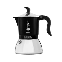 Bialetti Fiammetta Induction Moka pot 0.18 L Black, Stainless steel