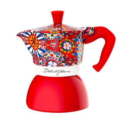 Bialetti Moka Induction Dolce&Gabbana Moka pot 0.19 L Blue, Red, White