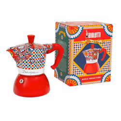 Bialetti Moka Induction Dolce&Gabbana Moka pot 0.19 L Blue, Red, White