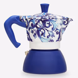 Bialetti 5356 manual coffee maker Moka pot 0.19 L Blue, White