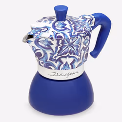 Bialetti 5356 manual coffee maker Moka pot 0.19 L Blue, White