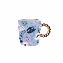 Bialetti BRID002, Single, 0.33 L, Purple, Porcelain, Mug, Coffee