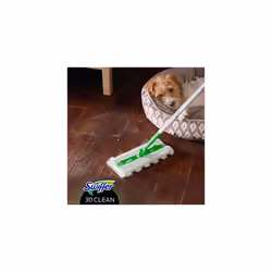 3D Dust Catcher Mop Starter Kit 4 Dry Wipes/2 Wet Wipes