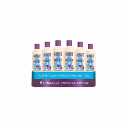 Shampoo 250ml Miracle Moist Pack of 6 cruelty-free
