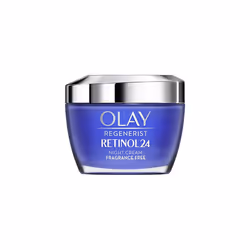 Sleep, Glow, Repeat. Olay + Aussie Giftset. Olay Retinol24 Night Moisturiser 50ml + Aussie Calm the Frizz Hair Mask with Cap 20ml