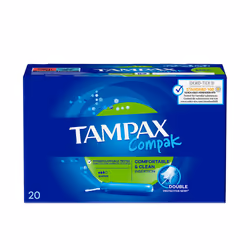 Tampax Compak tampón super 20 u