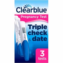 Clearblue Pregnancy Test Ultra Early Triple-Check & Date Combo Pack