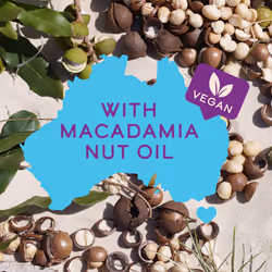 Moisturising Vegan Conditioner Bar with Australian Macadamia Nut, Solid Travel Toiletries for Damaged & Dry Hair (75G) Rich Lather, 96% Natural Origin