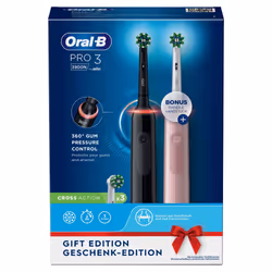 Oral-B Pro 3 3900N Gift Edition Adult Rotating-oscillating toothbrush Black, Pink