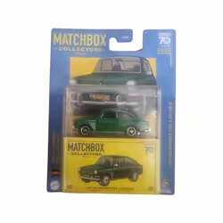 Matchbox Collectors Die-cast 1:64 Collectors Cars - 1965 Volkswagen Type 3 Fastback