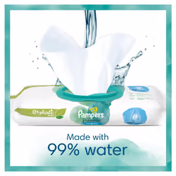 Harmonie Aqua Baby Wipes Plastic Free 9 Packs, 432 Baby Wet Wipes, Help restore natural skin pH, with 99% Water - Additional view 4