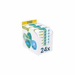 Harmonie Aqua Baby Wipes Plastic Free 24 Packs = 1152 Wipes