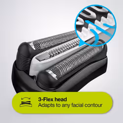 Braun Series 3 3000BT Foil shaver Trimmer Grey - Additional view 4
