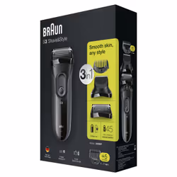 Braun Series 3 3000BT Foil shaver Trimmer Grey - Additional view 7