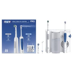 Oral-B Idropulsore Health Center Adult Rotating-oscillating toothbrush Blue, White