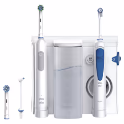 Oral-B Idropulsore Health Center Adult Rotating-oscillating toothbrush Blue, White