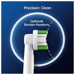 Pro Precision Clean Replacement Toothbrush Heads for Electric Toothbrush, Pack of 6, Teeth Cleaning with Innovative X-Shaped Bristles, Original Oral-B