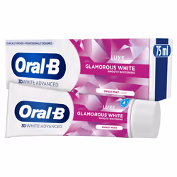3D Glamorous White Toothpaste, 75ml whitening toothpaste