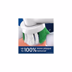 Pro Precision Clean Electric Toothbrush Head, X-Shape And Angled Bristles for Deeper Plaque Removal, Pack of 4 Toothbrush Heads, White