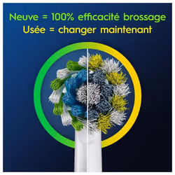 Pro Cross Action Toothbrush Heads Pack of 8 - Additional view 3