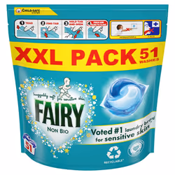 Fairy Non Bio Pods Sensitive Skin (51 Washes)