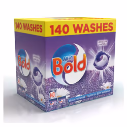 140 Bold All in One Pods Washing Capsule Laundry Detergent
