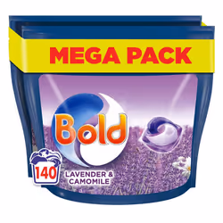 140 Bold All in One Pods Washing Capsule Laundry Detergent