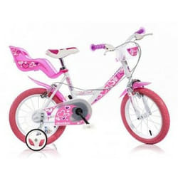 Dino Bikes 8006817902461 bicycle City bike 35.6 cm (14") Pink, White