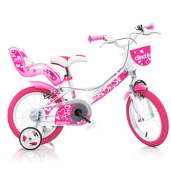 Dino Bikes 8006817902478 bicycle City bike 40.6 cm (16") Pink, White