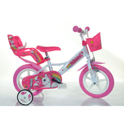 Dino Bikes 124RL-UN bicycle City bike 30.5 cm (12") Steel Pink, White