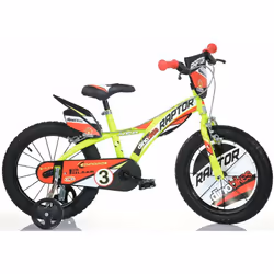 Dino Bikes 8006817906179, City bike, Children, Unisex, 40.6 cm (16"), Multicolour, 40.6 cm (16")