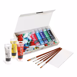 Primo 4201BOX3 acrylic paint 75 ml Multi Tube