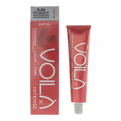 Intercosmo Voila 3C 8.34 Light Golden Copper Blonde Hair Colour 60ml For Women