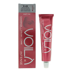 Intercosmo Voila 3C Intense 8.43 Light Copper Golden Blonde Hair Colour 60ml For Women
