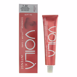 Intercosmo Voila 3C Intense 7.32 Medium Beige Blonde Hair Colour 60ml For Women