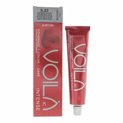 Intercosmo Voila 3C Intense 5.22 Light Brown Intense Purple Hair Colour 60ml For Women
