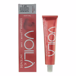 Intercosmo Voila 3C Intense 7.21 Medium Blonde Iridescent Pearl Hair Colour 60ml For Women