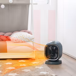Imetec Silent Power Indoor Blue 2200 W Fan electric space heater - Additional view 5